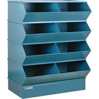 Pre-Engineered Sectional Systems, 5000 lbs. Cap., 37" W x 24" D x 44" H, Blue The Estey Group