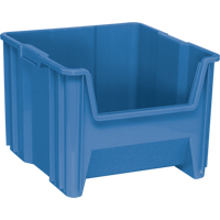 Giant Stacking Containers, 16.5" W x 17.5" D x 12.5" H, Blue The Estey Group