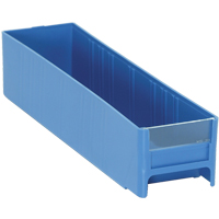 Cabinet Drawer, 2-3/4" W x 11" D x 2-1/2" H, Blue The Estey Group
