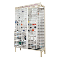 Syst&egrave;me de stockage &agrave; glissi&egrave;re &agrave; bacs basculants autonome, 48" la x 18" p x 77" h, 112 tiroirs The Estey Group