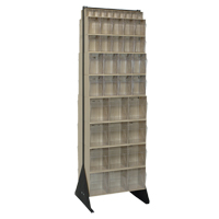 Tip-Out Bins Stand, 23-5/8" W x 16" D x 75" H, 72 Drawers The Estey Group