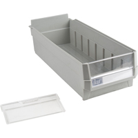 Replacement Drawer for KPC-HD Heavy-Duty Parts Cabinets, Plastic, 6-1/2" W x 14-4/5" D x 4" H, Grey The Estey Group