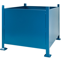 Bulk Stacking Containers, 30" H x 34.5" W x 40.5" D, 3500 lbs. Capacity The Estey Group