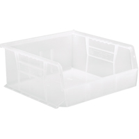 Clear-View Ultra Stack & Hang Bin, 11" W x 5" H x 10-7/8" D, Clear The Estey Group