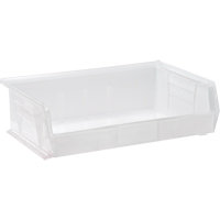 Clear-View Ultra Stack & Hang Bin, 16-1/2" W x 5" H x 10-7/8" D, Clear The Estey Group