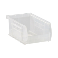 Ultra Stack & Hang Bin, 4-1/8" W x 3" H x 7-3/8" D, Clear The Estey Group