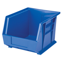 Stack & Hang Bin, 8-1/4" W x 7" H x 10-3/4" D, Blue The Estey Group