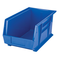 Stack & Hang Bin, 8-1/4" W x 7" H x 14-3/4" D, Blue The Estey Group