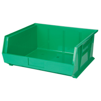 Bac empilable & &agrave; suspendre, 16-1/2" la, 7" h x 14-3/4" p, Vert The Estey Group