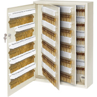 Heavy-Duty Key Cabinet, 730 Keys, Beige The Estey Group