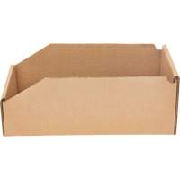 Boîtes profondes en carton ondul&eacute;, 5-3/4" la x 11-1/4" p x 4-1/2" h, Beige The Estey Group