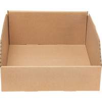 Deep Corrugated Parts Bins, 11-3/4" W x 11-1/4" D x 4-1/2" H, Beige The Estey Group