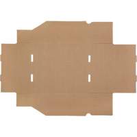 Deep Corrugated Parts Bins, 11-3/4" W x 11-1/4" D x 4-1/2" H, Beige The Estey Group