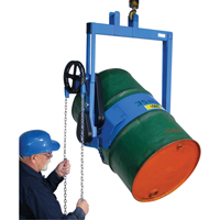 Drum Lifters - Geared Tilted, 55 US gal. (45 Imperial Gal.) Drum Size, 800 lbs./363 kg. Cap. The Estey Group