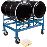 Porte-barils empilables, 2 barils, Capacit&eacute; de 1600 lb, 45-1/2" la x 30" p x 12-1/2" h The Estey Group