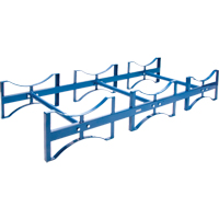 Porte-barils empilables, 3 barils, Capacit&eacute; de 2400 lb, 71-1/2" la x 30" p x 12-1/2" h The Estey Group