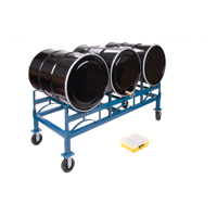 Porte-barils empilables, 3 barils, Capacit&eacute; de 2400 lb, 71-1/2" la x 30" p x 12-1/2" h The Estey Group
