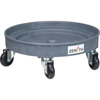 Socle roulant pour baril de confinement des fuites, 24.25" dia. X 8,625" H, Cap. de d&eacute;versement 1,5 gal. US The Estey Group