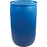 Polyethylene Drums, 30 US gal (25 imp. gal.), Closed Top, Blue The Estey Group