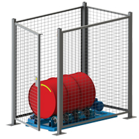 Stationary Drum Roller - Guard Enclosure The Estey Group