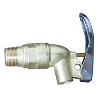 Zinc Drum Faucet - No Flame Arrestor , Zinc Alloy, 3/4" NPT Inlet The Estey Group