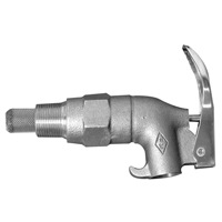 Zinc Drum Faucet with Flame Arrestor , Zinc Alloy, 3/4" NPT Inlet The Estey Group