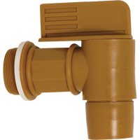 2" NPT Polyethylene Drum Faucet, Polyethylene, 2" NPT The Estey Group