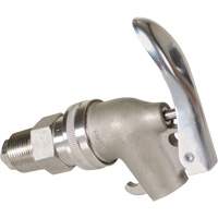 Manual Drum Faucet, Stainless Steel, 3/4" NPT The Estey Group