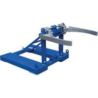 Fork Mounted Poly Drum Lifter, 30 - 55 US Gal. (25 - 45.8 Imperial Gal.) Drum Size, 1100 lbs./499 kg Cap. The Estey Group