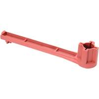 Single Ended Specialty Bung Nut Wrench, 1-1/4" Opening, 8" Handle, Non-Sparking Nylon The Estey Group