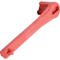 Single Ended Specialty Bung Nut Wrench, 1-1/4" Opening, 8" Handle, Non-Sparking Nylon The Estey Group