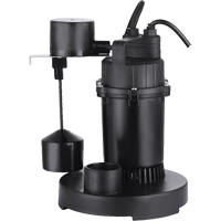 Thermoplastic Submersible Sump Pump, 2560 GPH, 115 V, 4.6 A, 1/3 HP The Estey Group