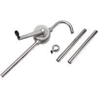Rotary Type Drum Pump, Stainless Steel, Fits 55 Gal., 12 oz./Stroke The Estey Group