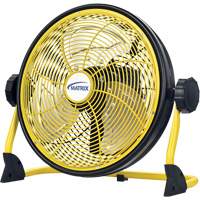 Rechargeable Indoor/Outdoor Fan with USB port, Commercial, Variable Speed, 12" Diameter The Estey Group