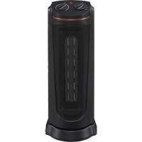 Oscillating Tower Heater, Ceramic, Electric, 5200 BTU/H The Estey Group