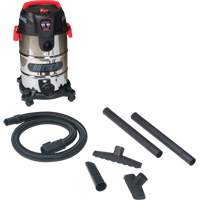 Aspirateur, Secs-humides, 6 CV, 8 gal. US (30,3 litres) The Estey Group