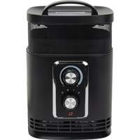 360 Degree Surround Portable Heater, Ceramic, Electric, 5200 BTU/H The Estey Group