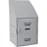 Locker, 15" x 15" x 31", Grey, Assembled The Estey Group