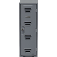 Locker, 12" x 15" x 36", Grey, Assembled The Estey Group