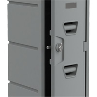 Locker, 12" x 15" x 36", Grey, Assembled The Estey Group