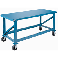 Extra Heavy-Duty Workbenches - All-Welded Benches, Steel Surface The Estey Group