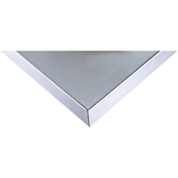 304 Stainless Steel Wood-Filled Workbench Tops, 24" D x 48" W, 1-3/4" Thick The Estey Group