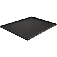 Locker Base Insert, Fits Locker Size 12" x 18", Black, Plastic The Estey Group