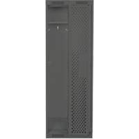 Casiers Clean Line, Bloc de 2, 24" x 15" x 76", Acier, Charbon, Rivet (assembl&eacute;), Perfor&eacute; The Estey Group