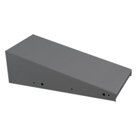 Clean Line Economy Lockers Slope Top, 4 Bank, 18" D x 48" W x 6" H, Steel The Estey Group
