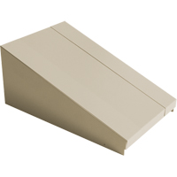 All-Welded Concorde - Heavy-Duty Lockers Sloping Top, 1 Bank, 18" D x 12" W x 6" H, Beige, Steel The Estey Group