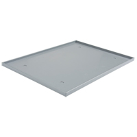 Locker Base Insert, Fits Locker Size 12" x 18", Dark Grey, Plastic The Estey Group