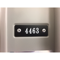 Locker Plate Numbers The Estey Group