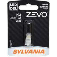 195 Mini-ampoule automobile Zevo, DEL, 0,7 W, Blanc The Estey Group