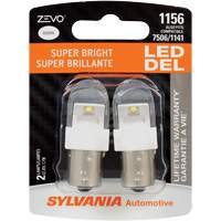 1156 Mini-ampoule automobile Zevo, DEL, 1,7 W, Blanc The Estey Group